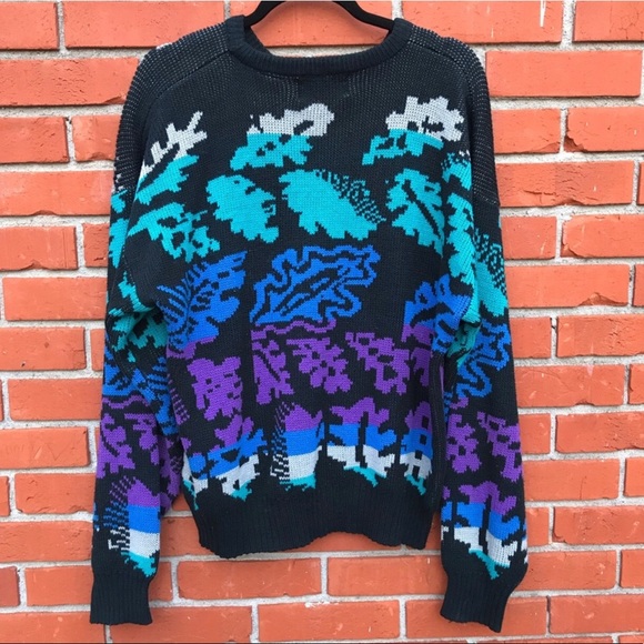 Vintage Chunky Knit Sergio Sweater Size Large - Picture 2 of 5